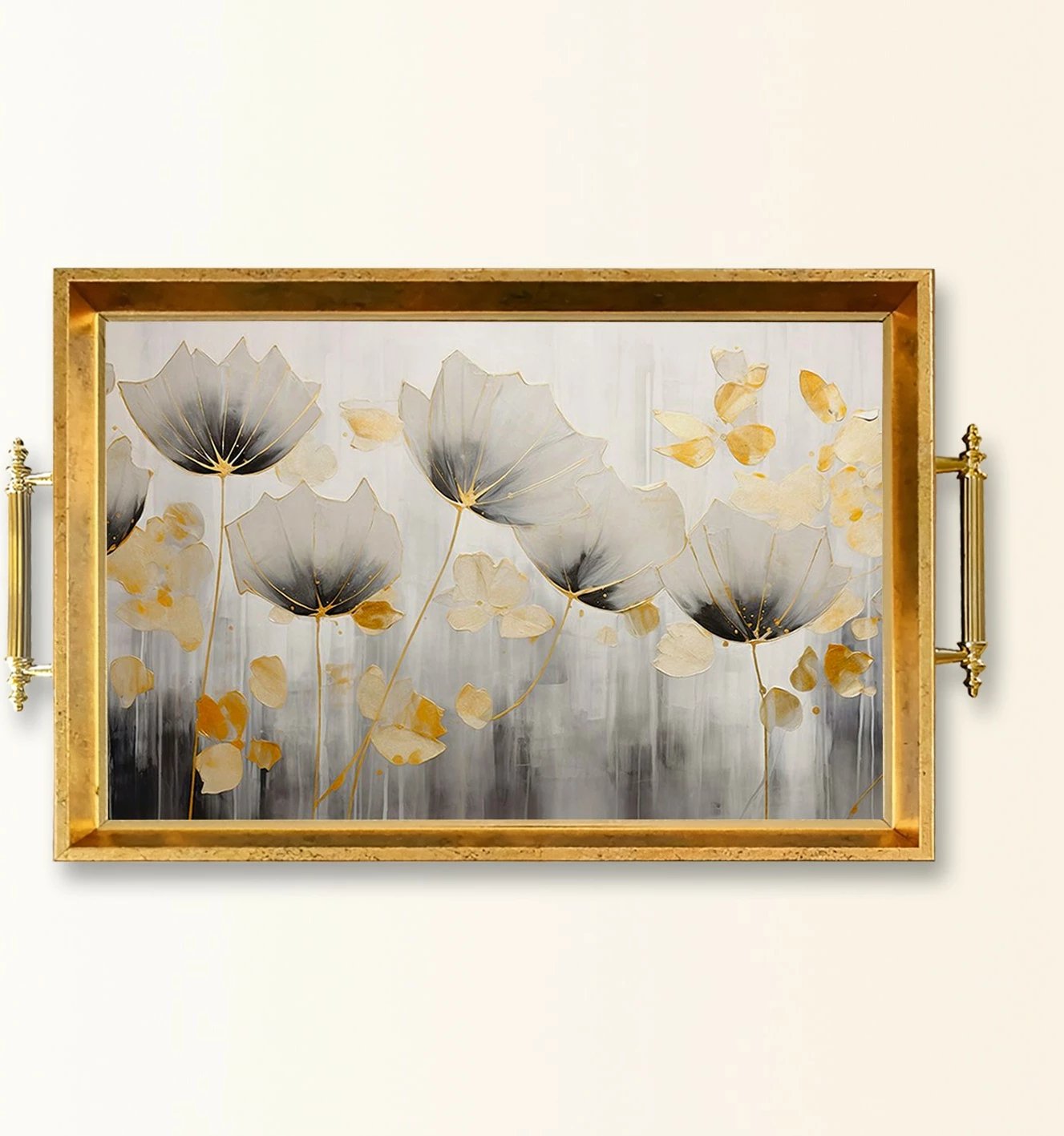 Tabaka dekorative prej qelqi, shumëngjyrëshe, Aberto Design, TPEA9817 Tabaka dekorative prej qelqi, shumëngjyrëshe, Aberto Design, TPEA9817