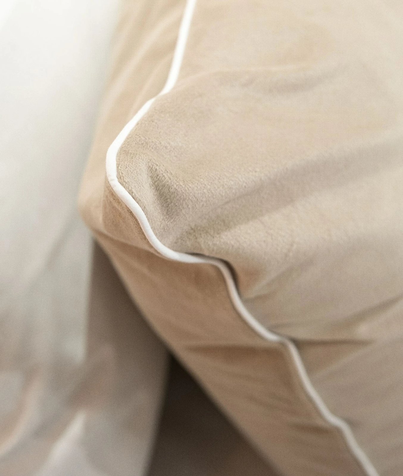 Set mbulesë për jorgan dopio, Linda, ngjyrë mink