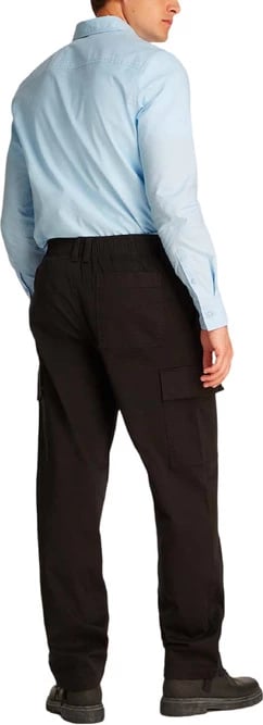 Pantallona Calvin Klein Jeans për meshkuj, të zeza