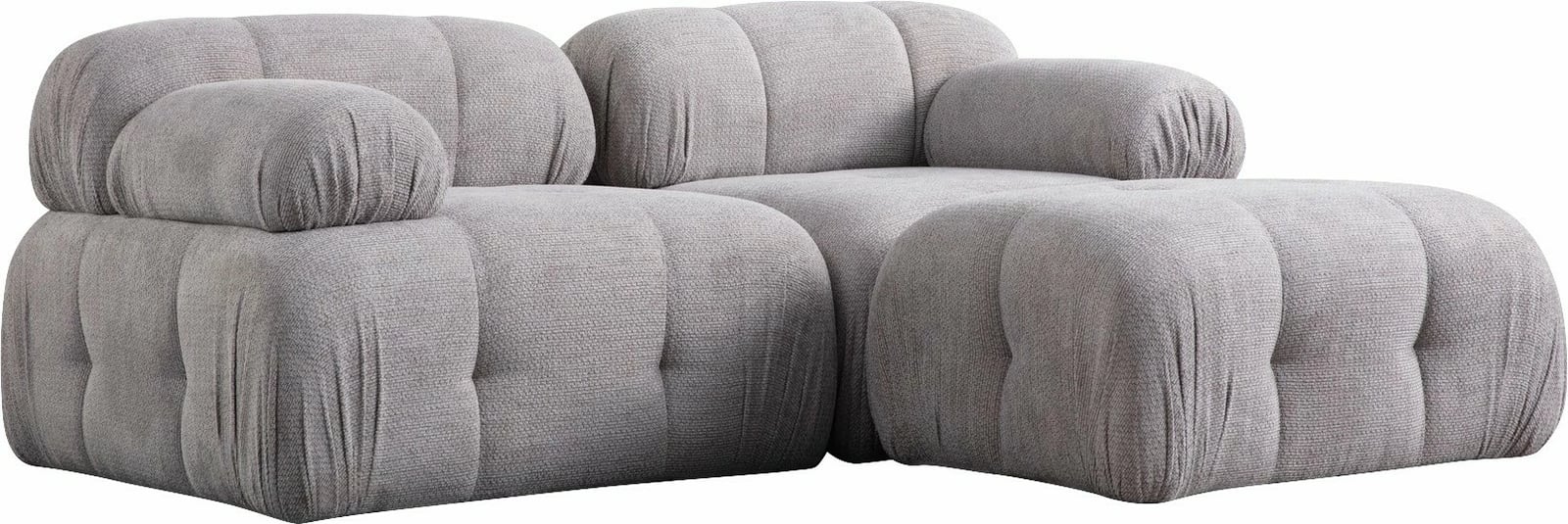 Kënd-sofë Atelier del Sofa Petite 2, ngjyrë gri e çelët