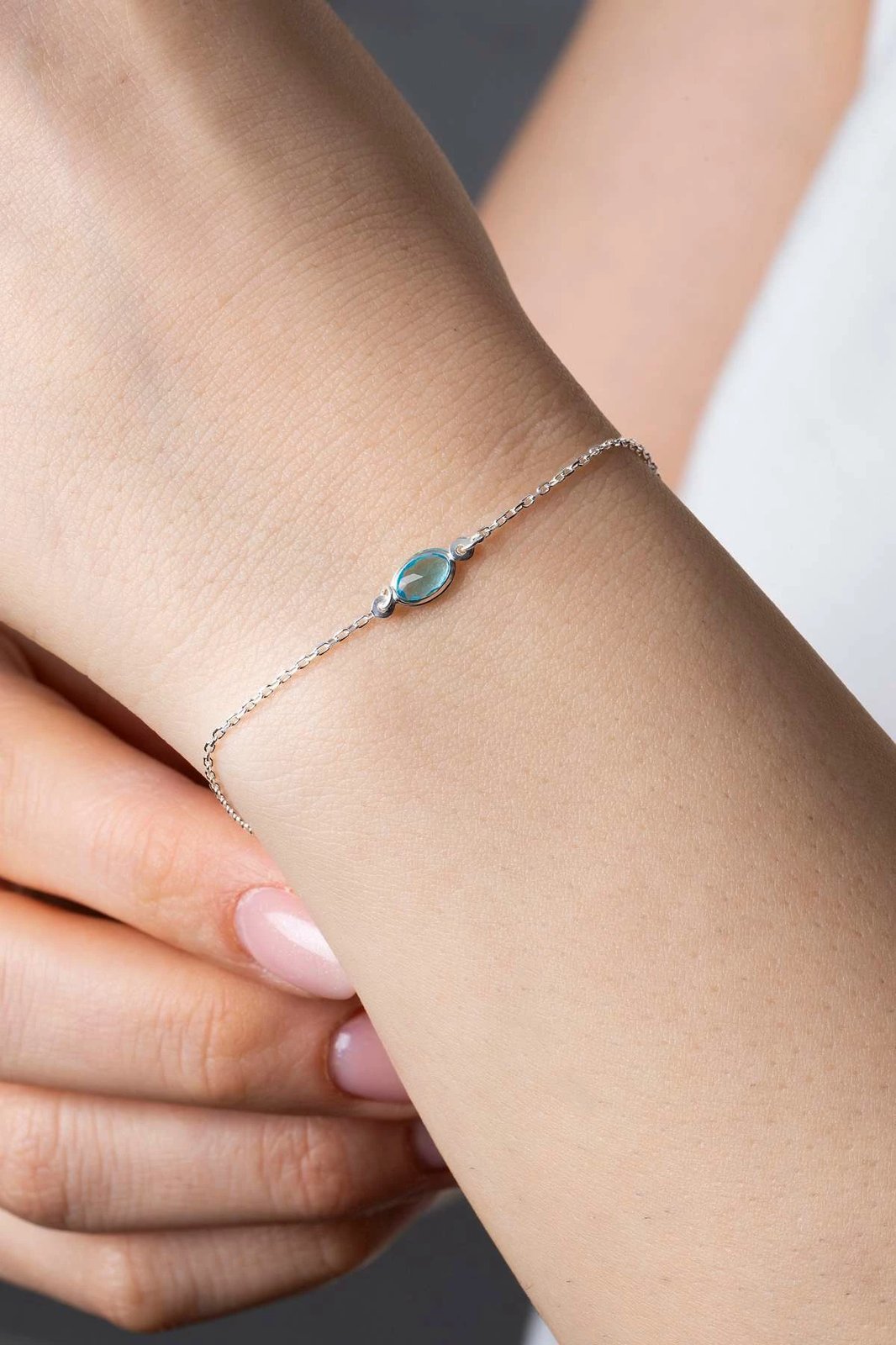 Byzylyk argjendi Jumeon, gur xhami blu, TFNY65227