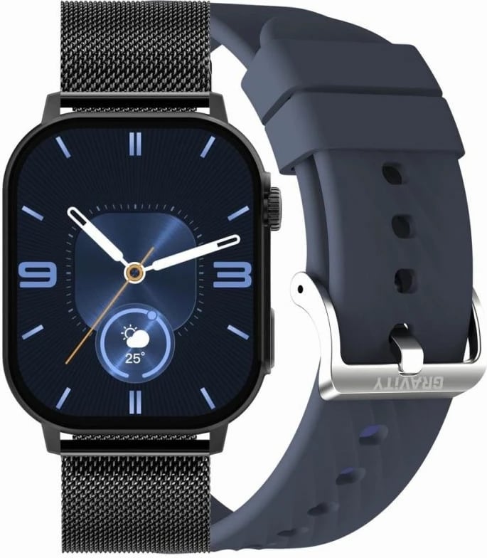 Smartwatch për femra Gravity, kaltër e errët