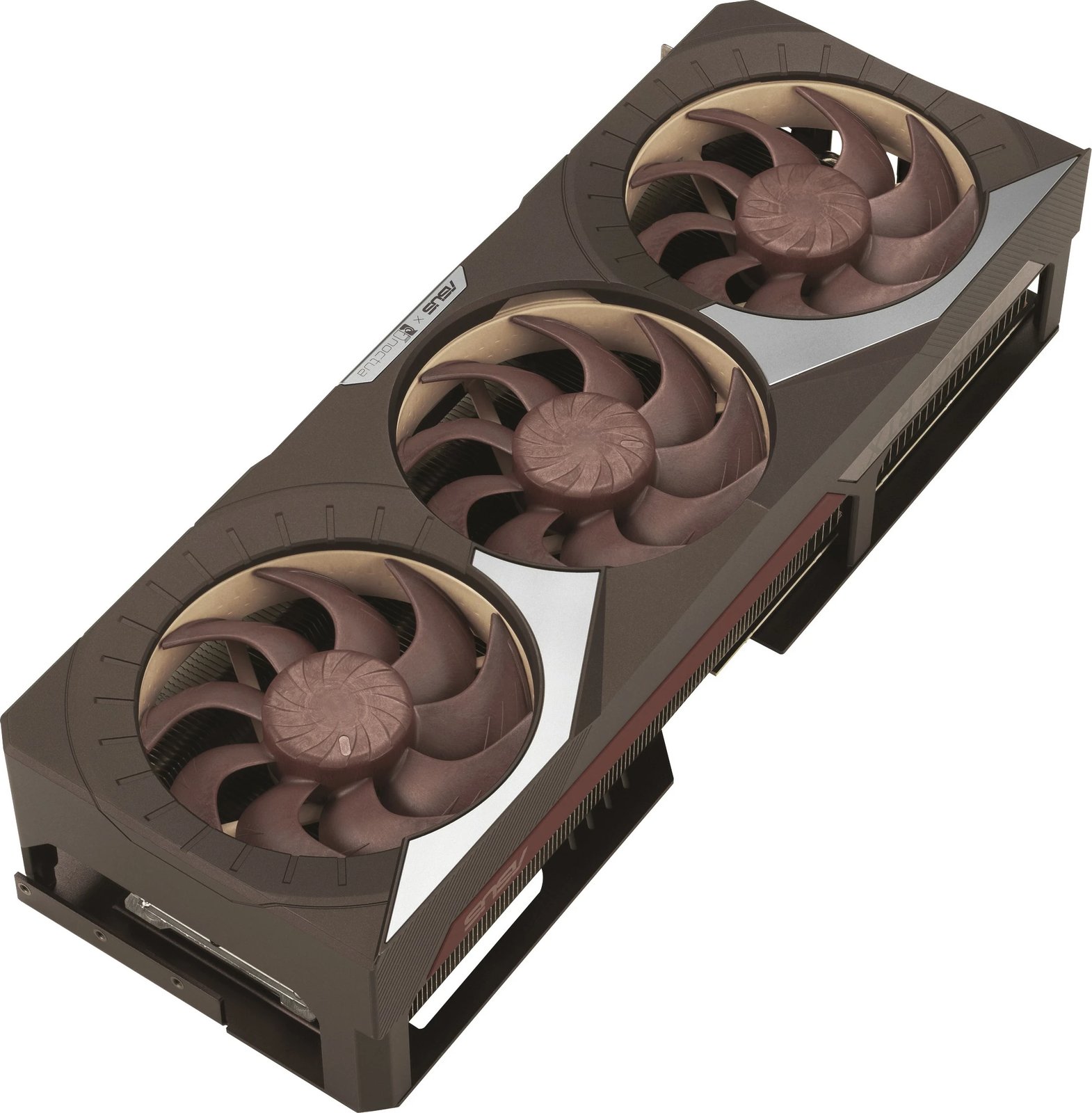 Kartelë grafike ASUS RTX 5080 Noctua OC Edition 16GB GDDR7, 3 ventilatorë, kafe Kartelë grafike ASUS RTX 5080 Noctua OC Edition 16GB GDDR7, 3 ventilatorë, kafe