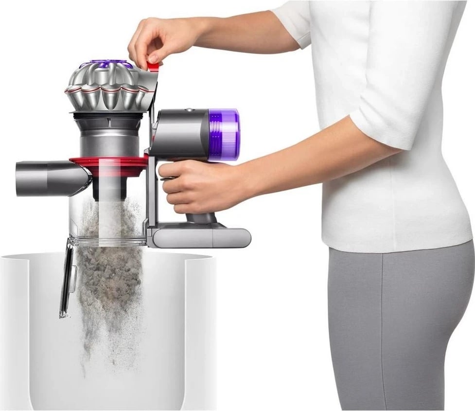 Fshesë me korrent Dyson V8 Absolute, pa qese, vertikale, e verdhë