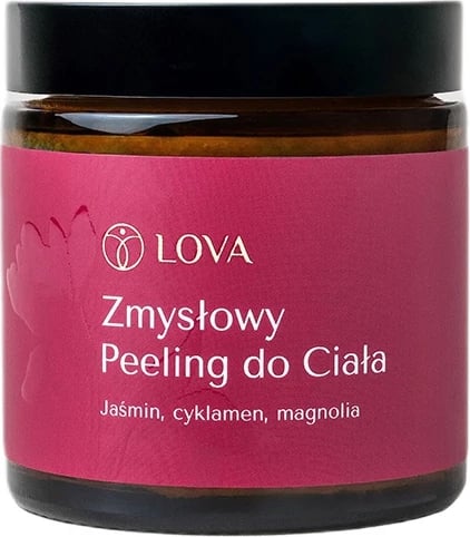 Skrab për trup për femra LOVA Sensual Body Scrub Jasmine Cyclamen Magnolia, 120ml Skrab për trup për femra LOVA Sensual Body Scrub Jasmine Cyclamen Magnolia, 120ml