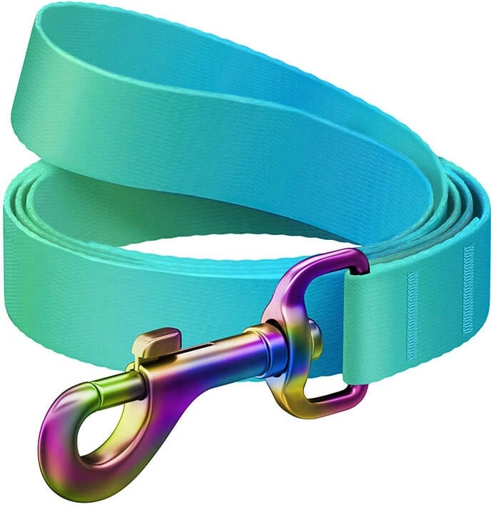 Litar për qen Waudog, 122 cm, gradient blu