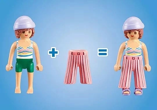 Set lodrash Playmobil My Life 71534 Clothing Boutique, 76 pjesë