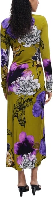 Fustan Desigual për femra, i gjelbër