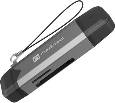 Lexues kartelash Natec Scarab 3, USB 3.1 Gen 1, USB A/C, i zi