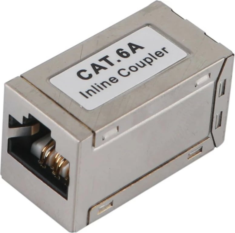 Kuple RJ-45 Equip Cat6a, shielded, plug and play, ngjyrë argjendtë