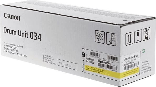 Njësi cilindri, Canon, 034 9455B001, rendiment 34,000 faqe, e verdhë