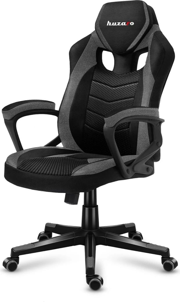 Karrgie për gaming Huzaro Force, 2.5, e zezë/hiri