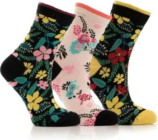 Set çorapash (3 copë), Jumeon, 001-000280, shumëngjyrëshe