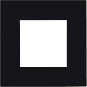 Mbulesë muri AUDAC CF45S/B, metal, 45x45 mm, e zezë