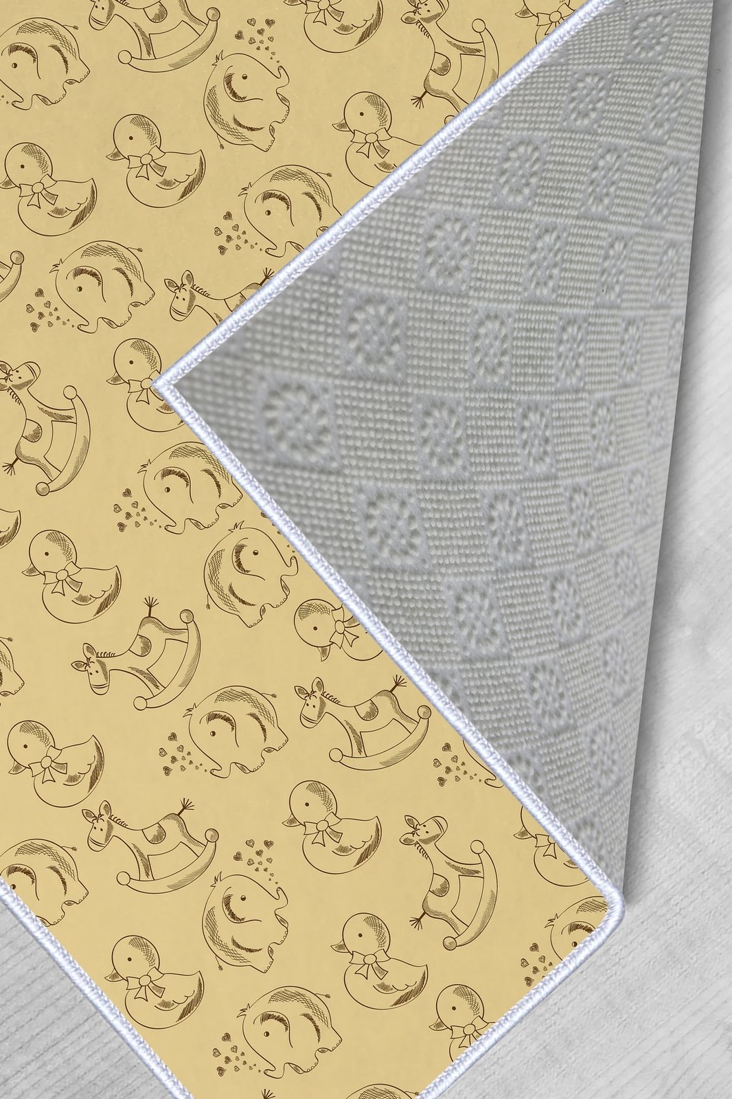 Qilim (50x80) Conceptum Hypnose, WOOKECE089, shumëngjyrësh