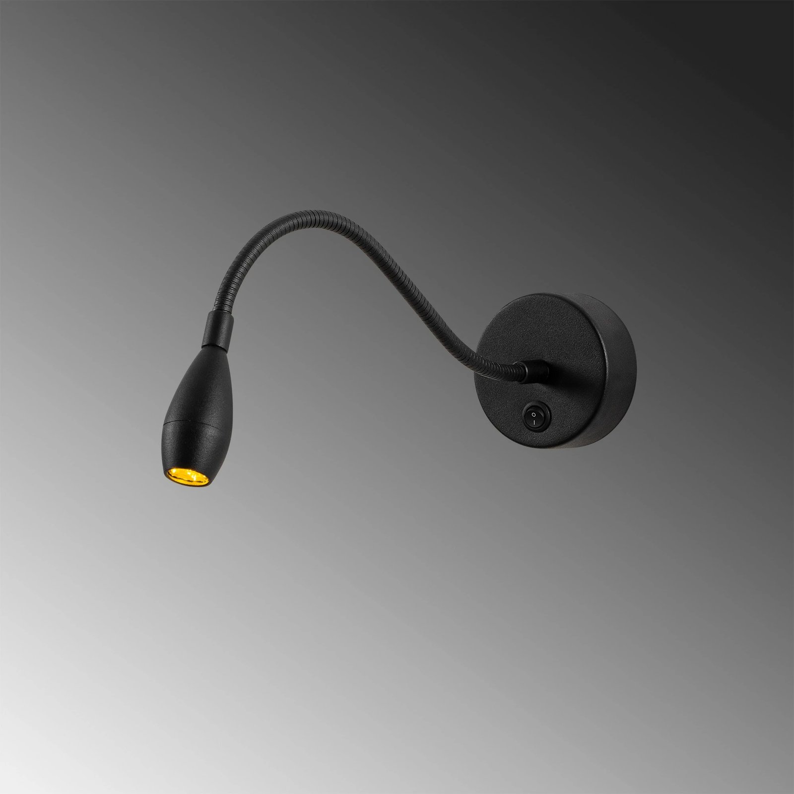 Llambë muri Opviq, për lexim, e zezë, 3251