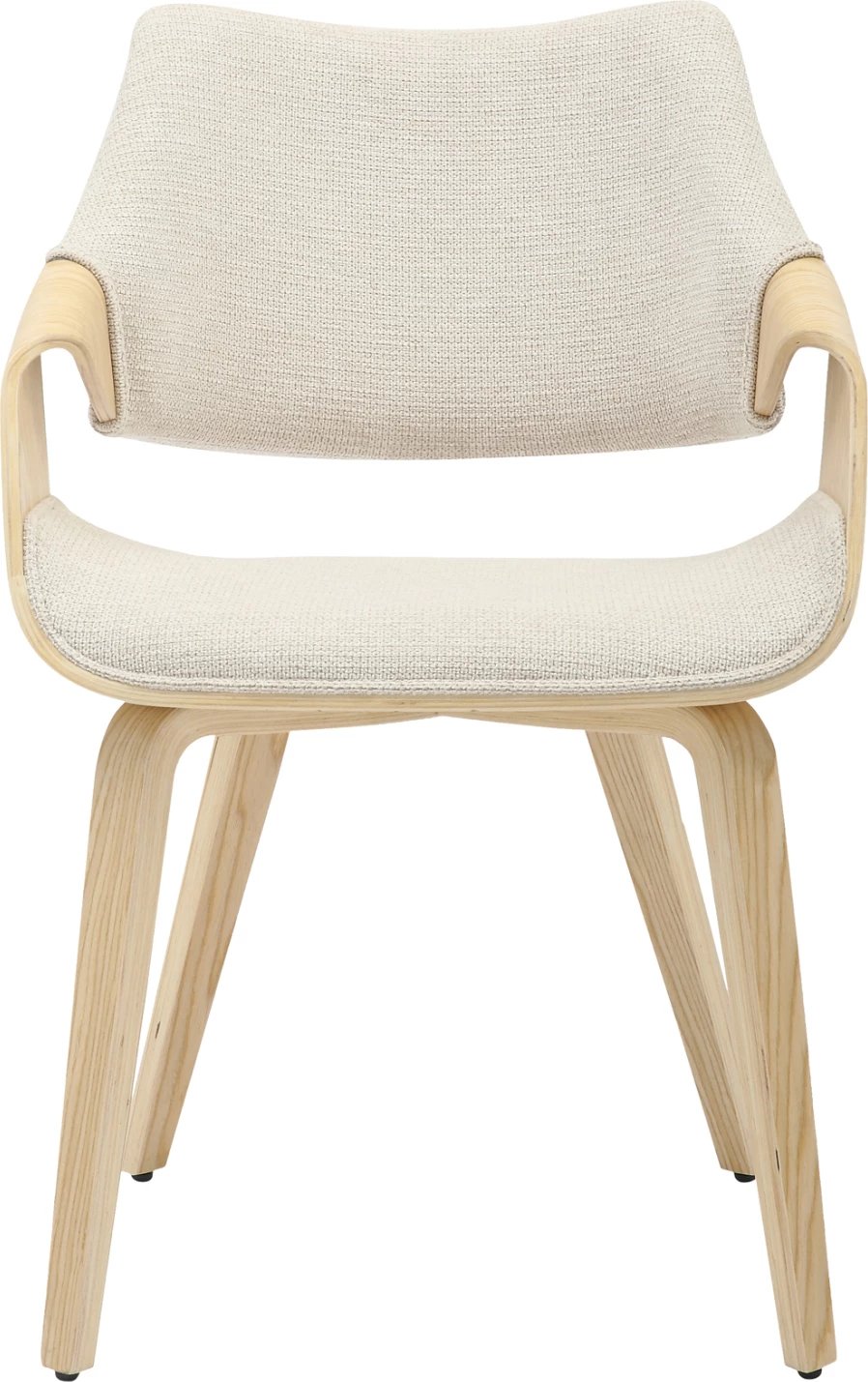 Karrige për ngrënie NETTO FH9976.01, kornizë druri, ngjyrë lisi-bezhë, 55x56x83.5 cm