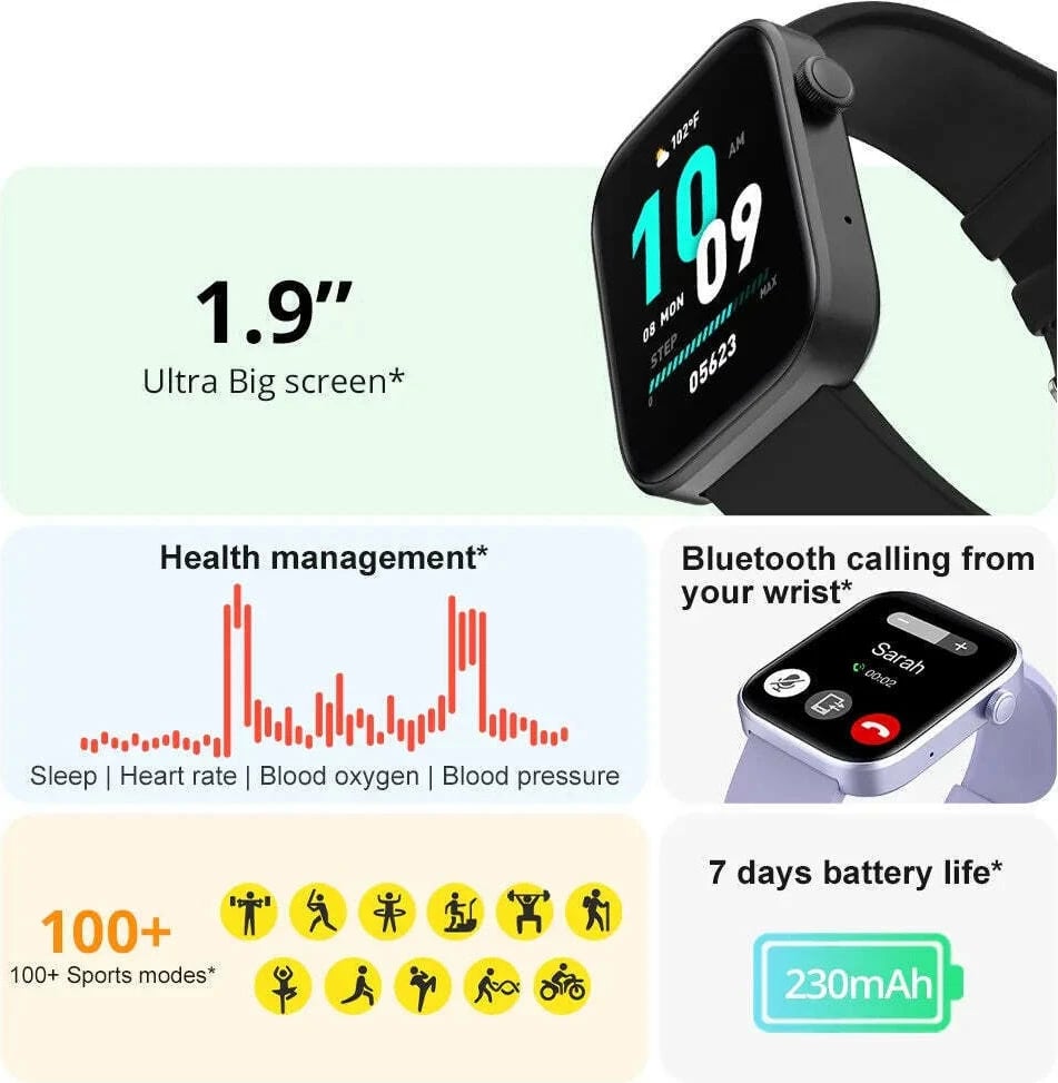Orë e mençur Colmi P71, e zezë