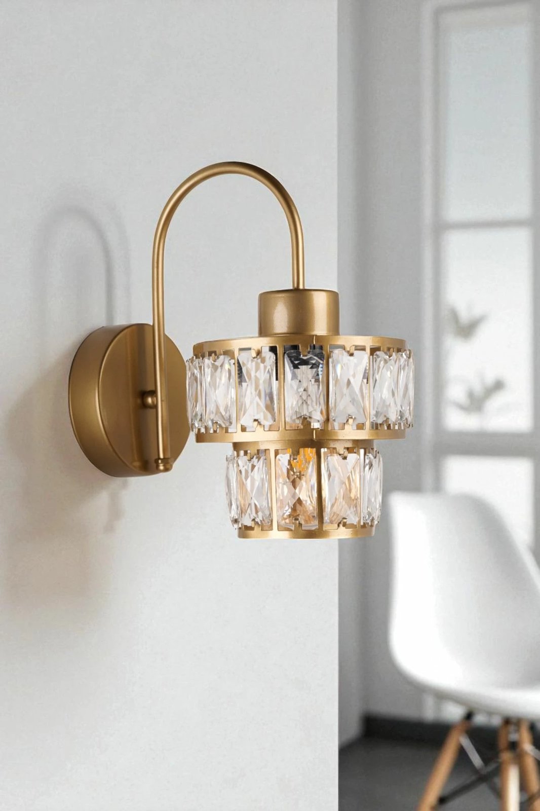 Llambë muri Opviq, ngjyrë ari, 9039-1A