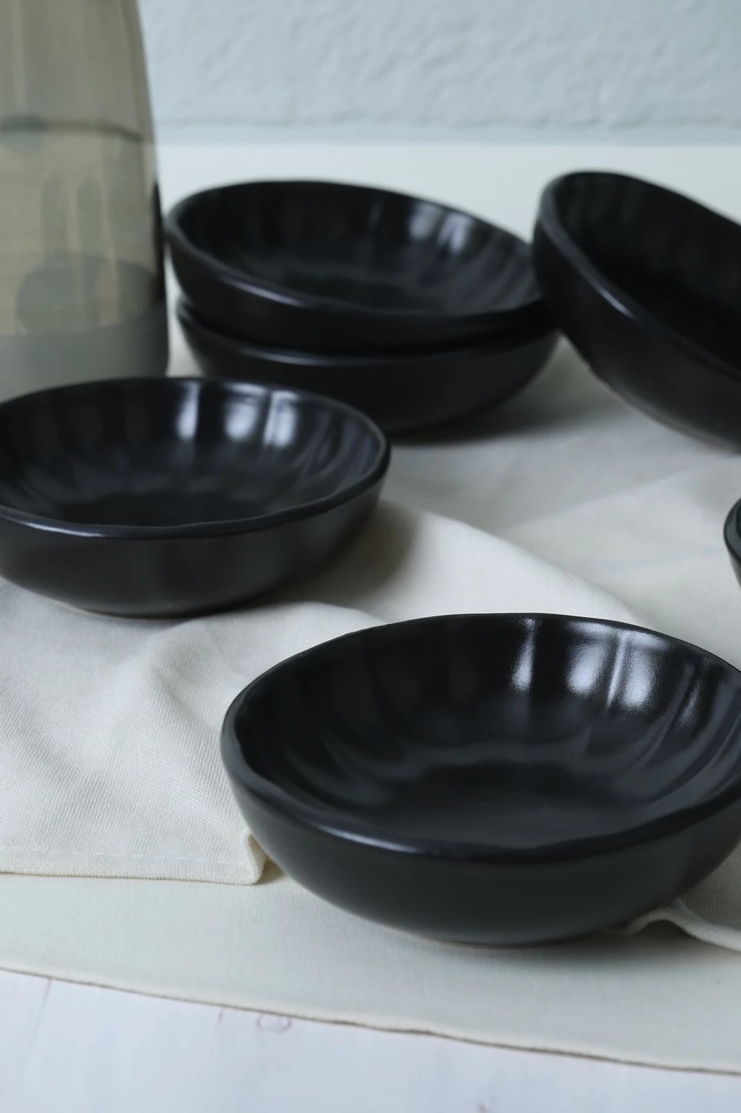 Set pjatash për meze (6 copë), Hermia Concept, X00019041, ngjyrë e zezë