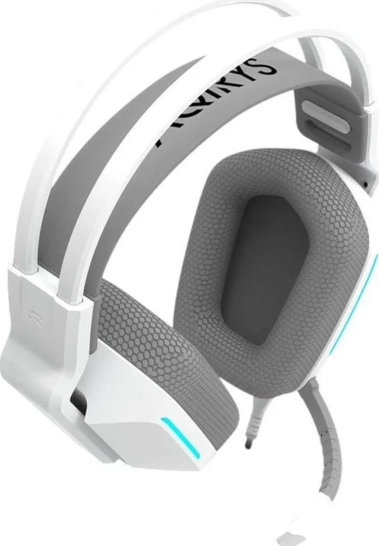 Kufje gaming Aqirys Alya 7.1 VS, me mikrofon, të bardha