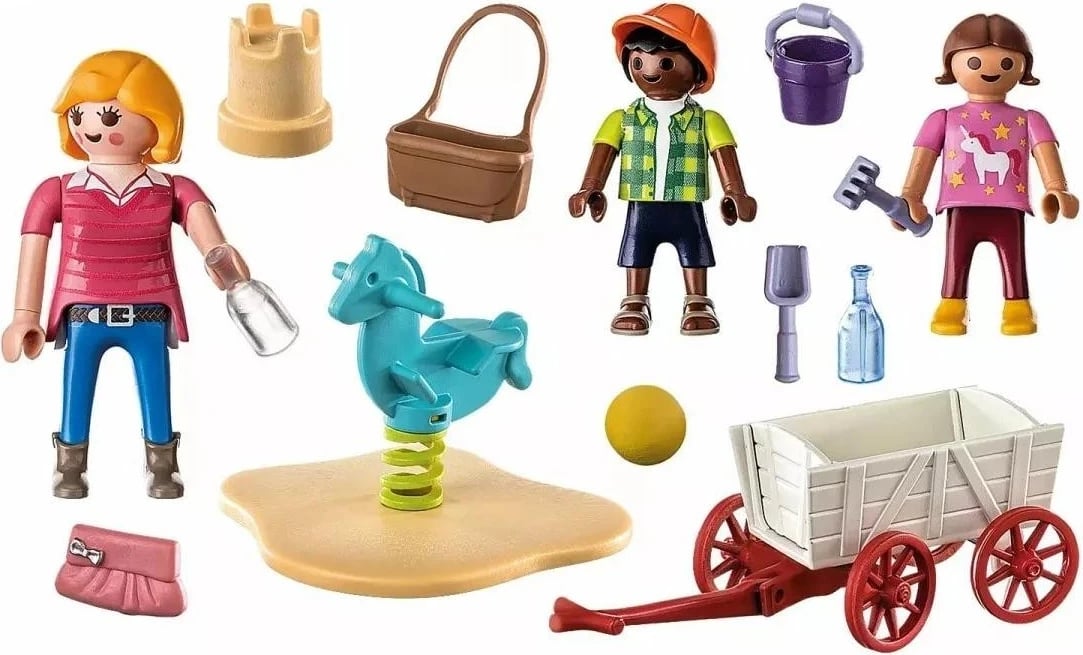 Set lodër Playmobil, Karrocë fëmijësh 71258