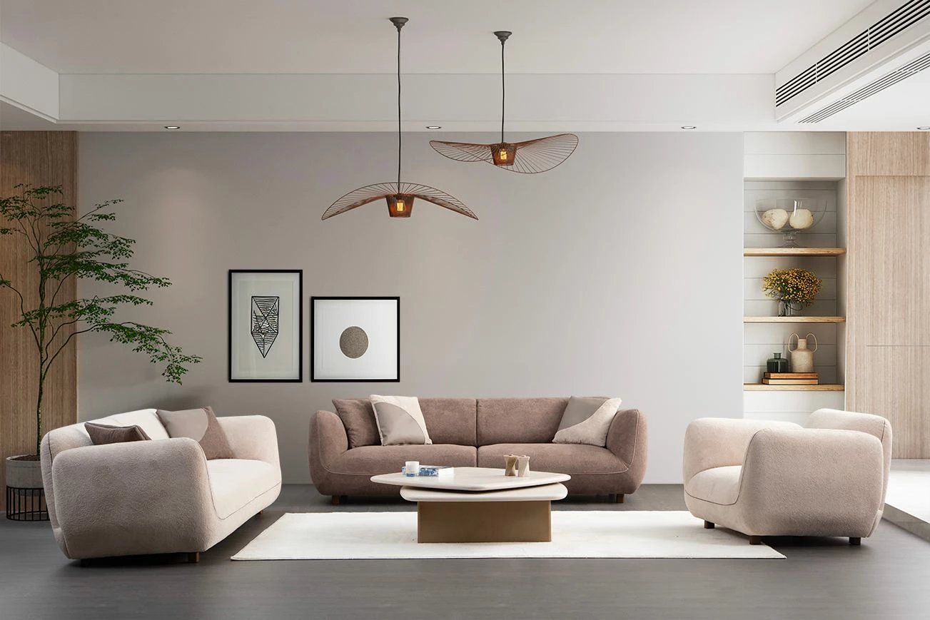 Karrige bergere, krem, Atelier del Sofa, Pavia