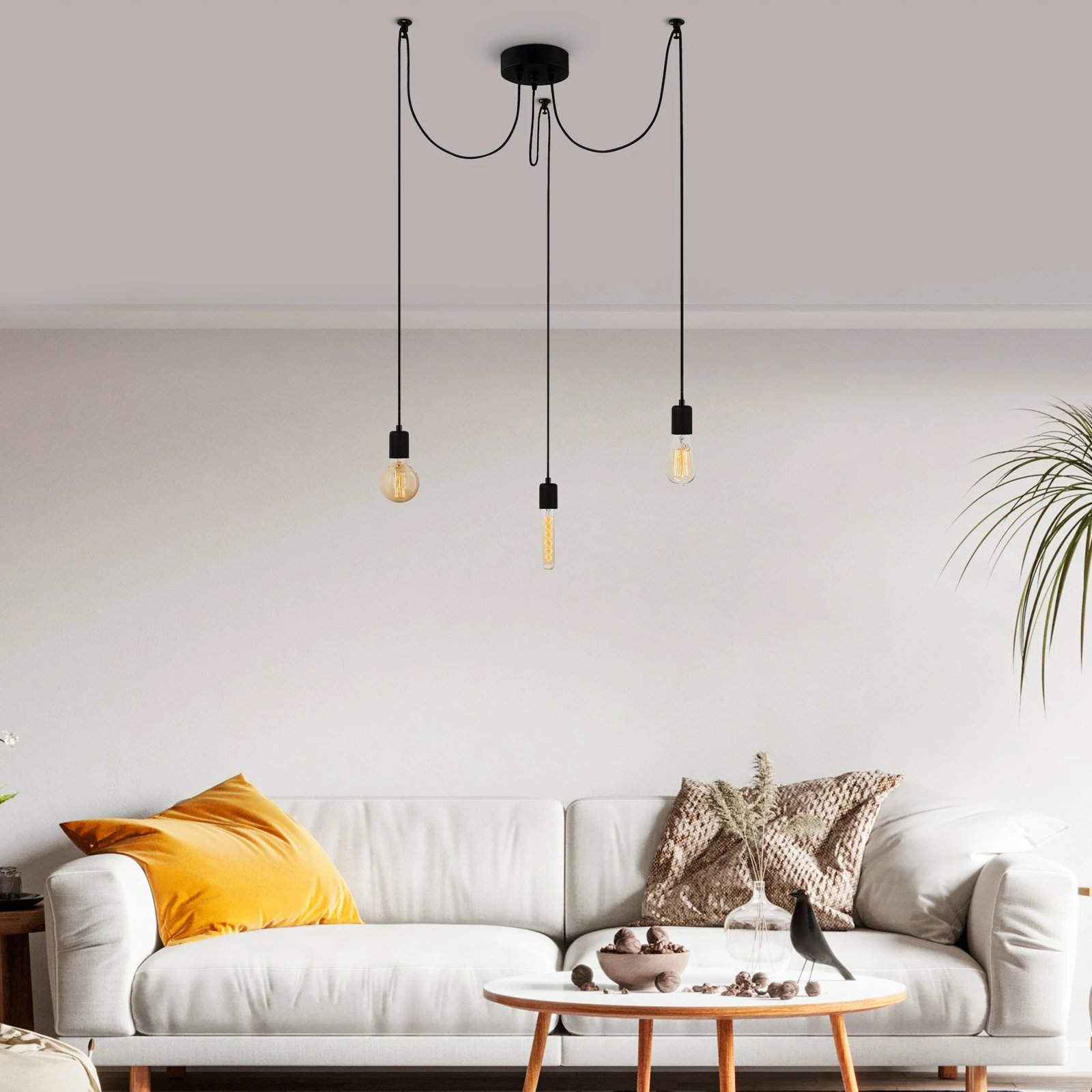 Llambë tavani Opviq, Kabluni, MR-927, ngjyrë e zezë