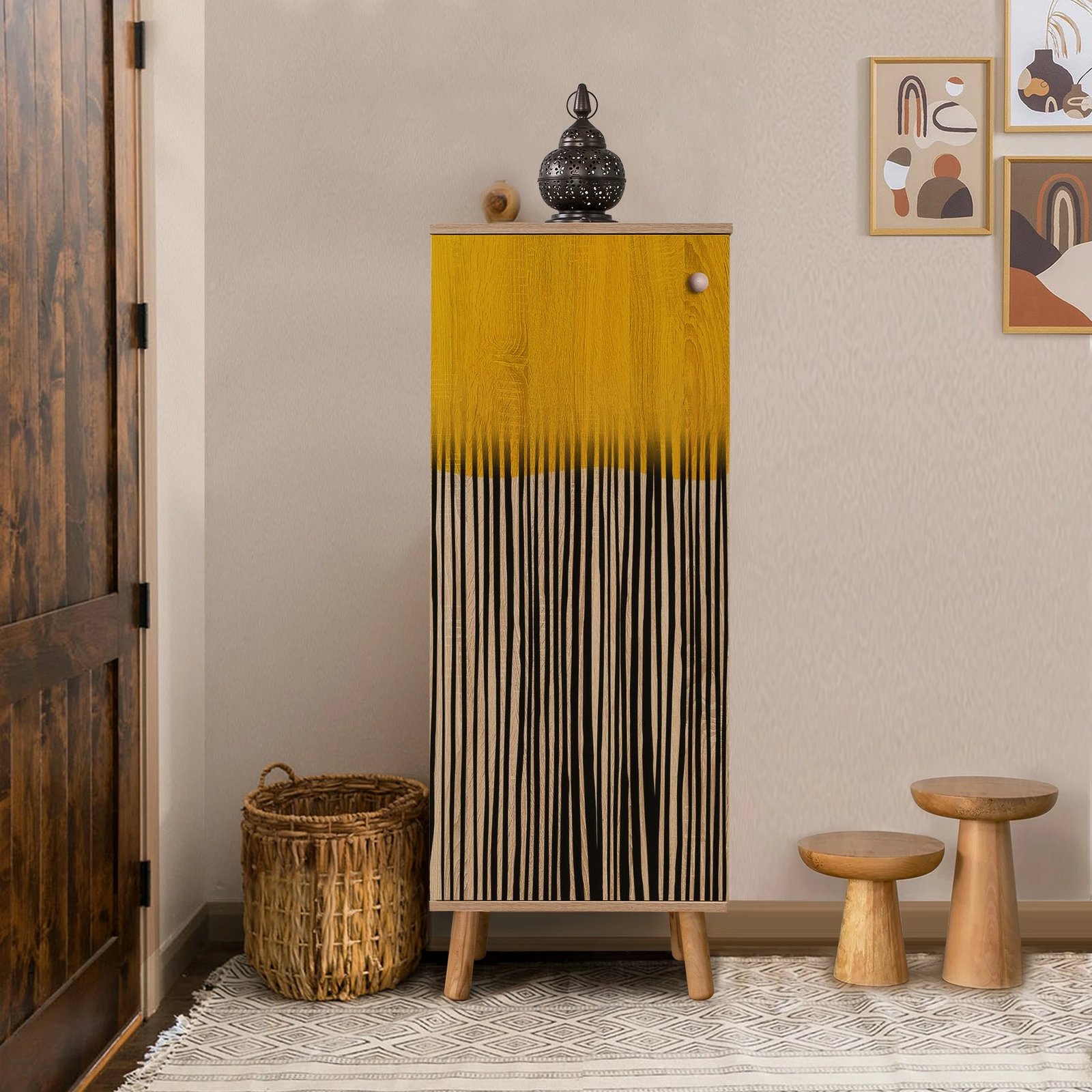 Dollap këpucësh Hanah Home, Vegas - S 931, ngjyrë sonomo