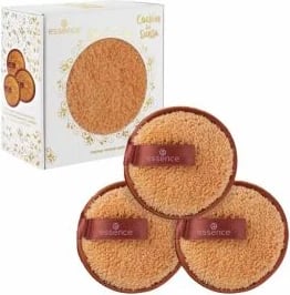 Lecka për pastrimin e grimit Essence Cookies for Santa, 3 copë