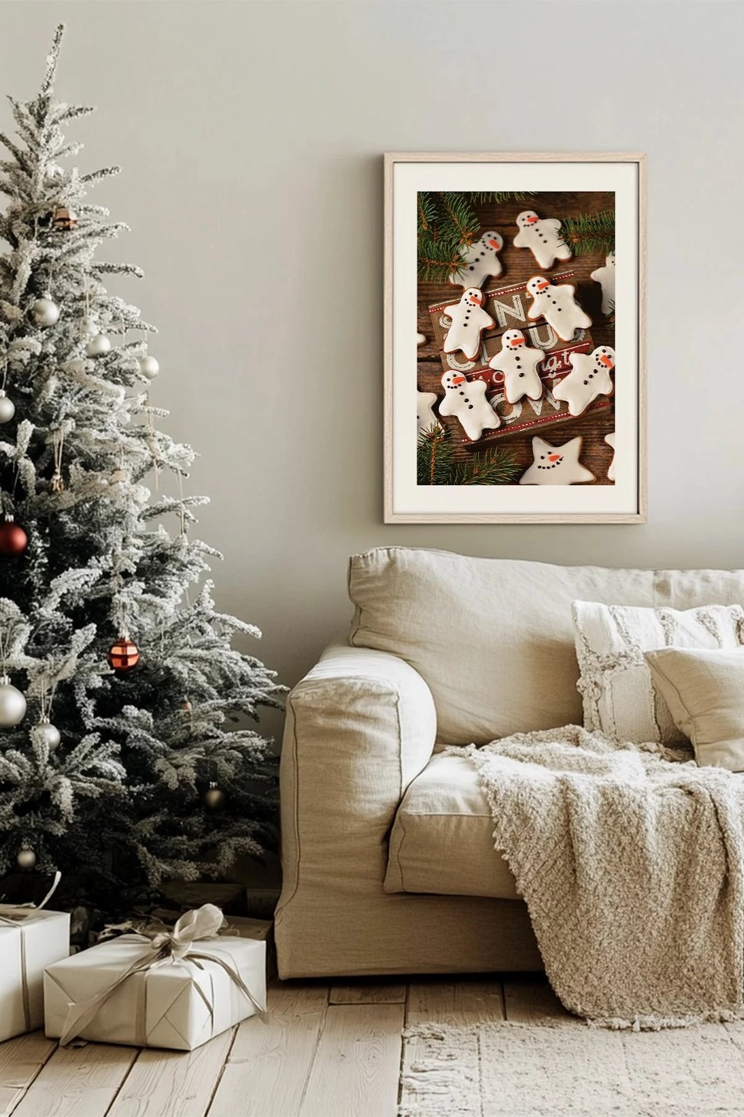 Pikturë dekorative me kornizë, shumëngjyrëshe, Nwyearsngmdl84