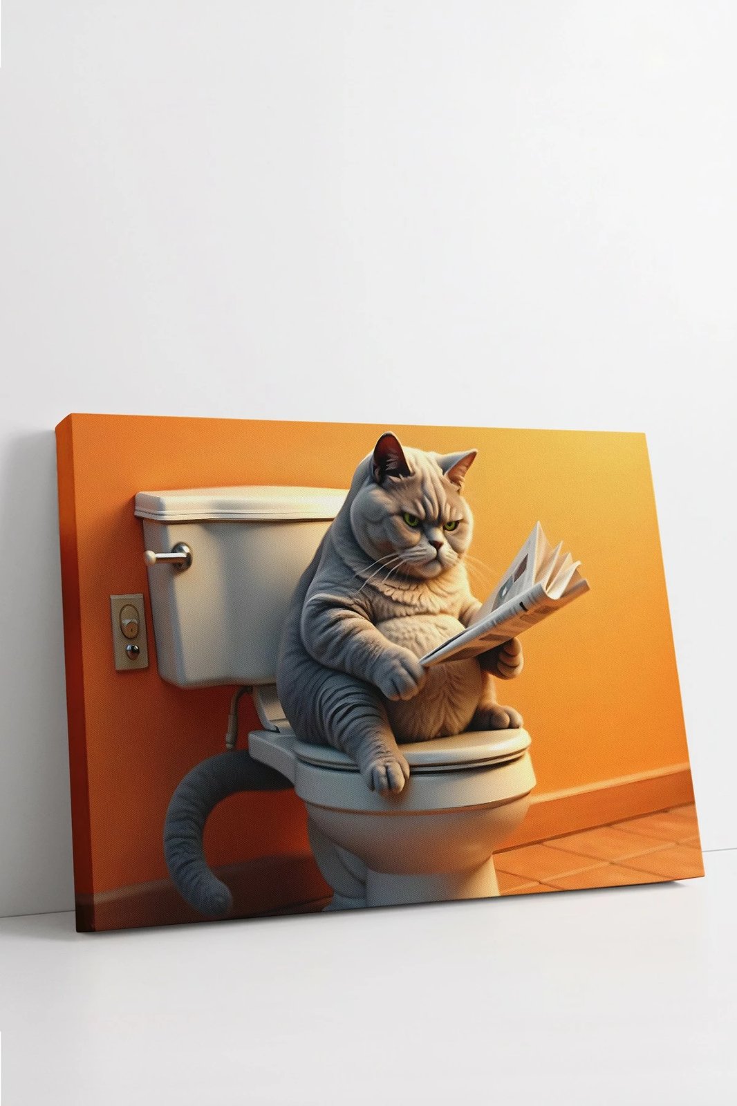 Pikturë dekorative në kanavacë, shumëngjyrëshe, Wallity, Ersyaıhyvn11, 40x60cm