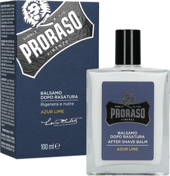 Balsam pas rrojës për burra Proraso Azur Lime 100ml