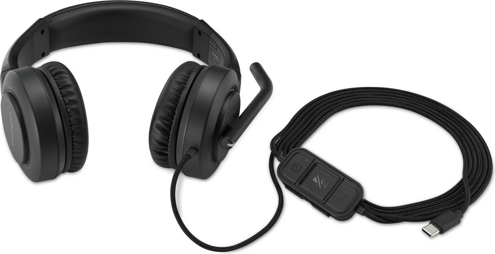 Kufje Kensington H1000 PROVC, USB-C, me mikrofon, e zezë Kufje Kensington H1000 PROVC, USB-C, me mikrofon, e zezë