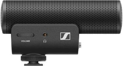 Mikrofon kondensator Sennheiser MKE 400, superkardioid, i zi