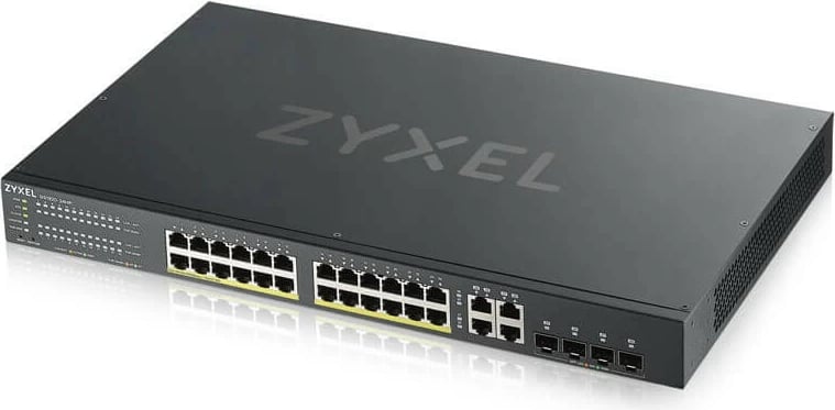 Switch Zyxel GS1920-24HPV2, Managed, Gigabit Ethernet, PoE, Rack mounting