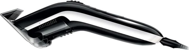 Makinë qethëse, Philips, Series 5000 QC5115/15, krehër i integruar i rregullueshëm, mirëmbajtje pa vajosje, zi-bardhë