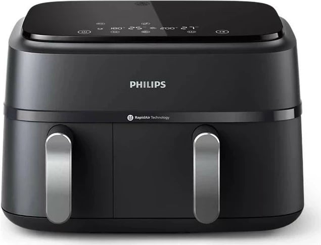 Frytkownicë Philips NA351/00, pa yndyrë, e zezë/argjendtë