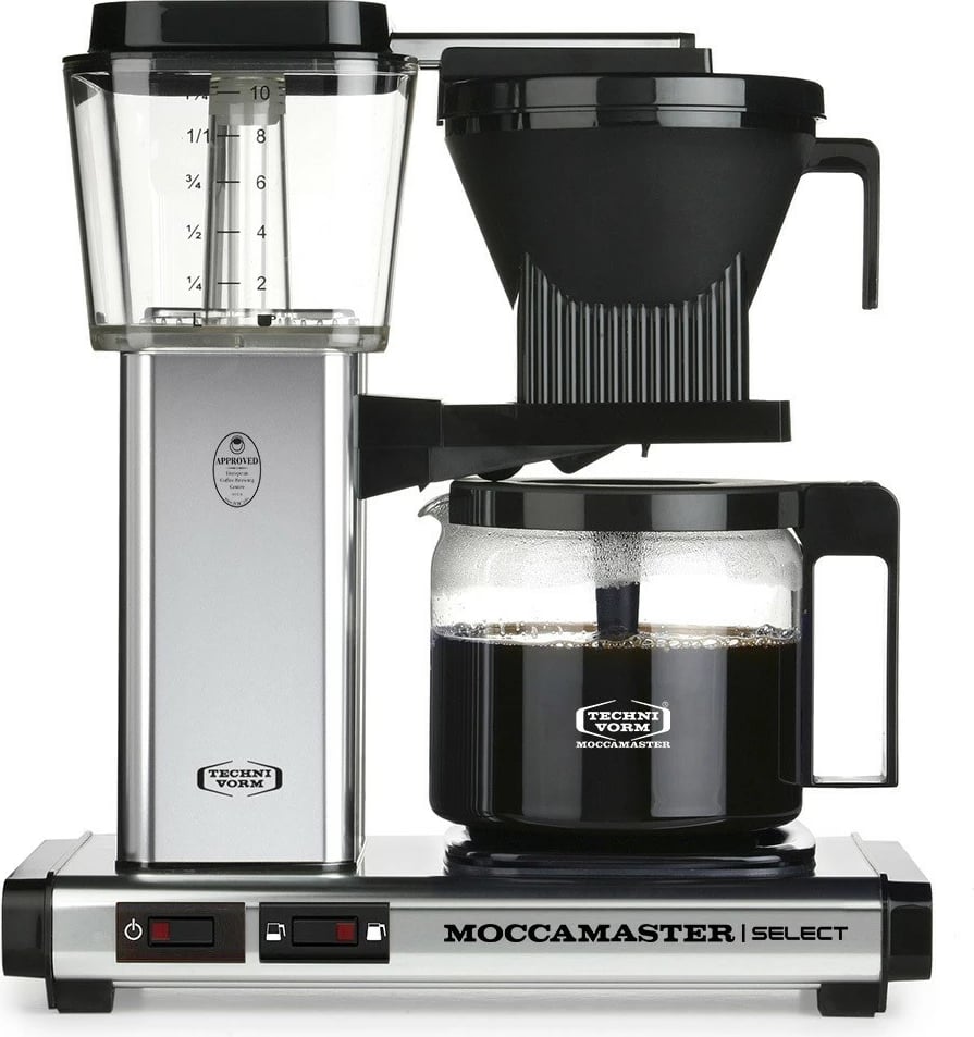 Aparat kafeje Moccamaster KBG Select, polished silver