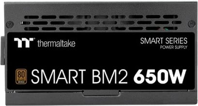 Kasë Thermaltake Smart BM2 650W, modular, 80 PLUS Bronze, e zezë