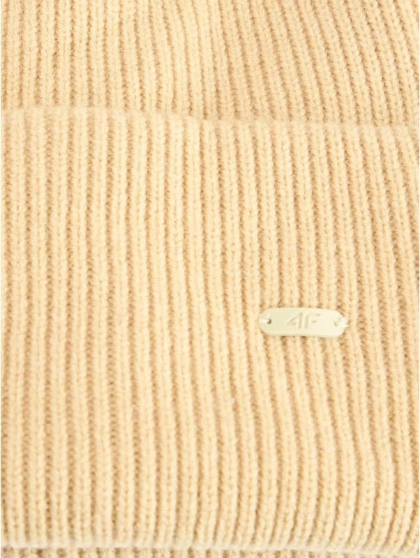 Kapelë beanie unisex 4F, gri