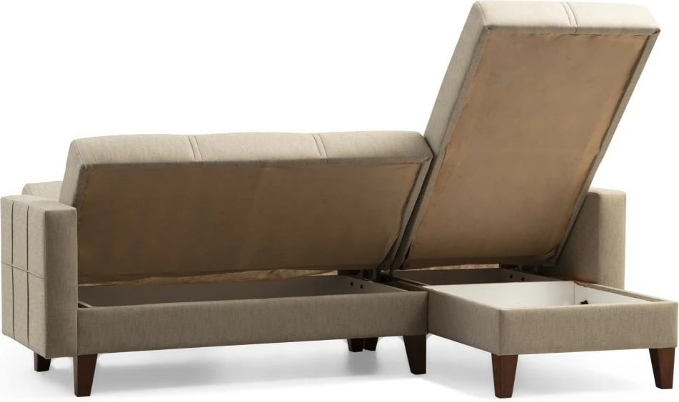 Set divanësh Atelier del Sofa, Polya L, bezhë