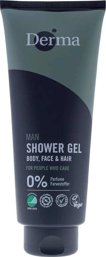 Xhel dushi për meshkuj Derma Man 3w1, 350ml
