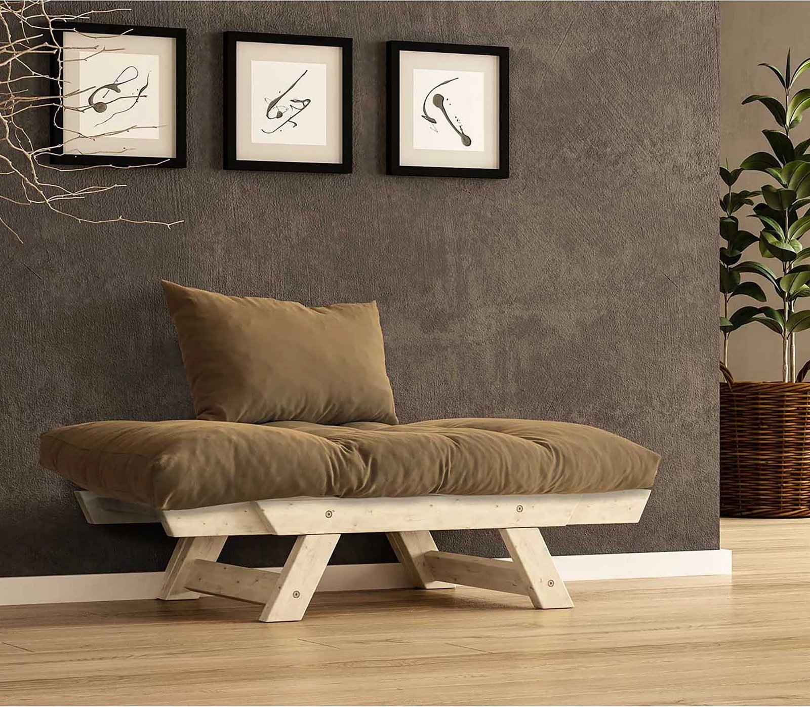 Karrige një vend për kopsht, Skye Decor, natyrale/kamel, CPT8142-140