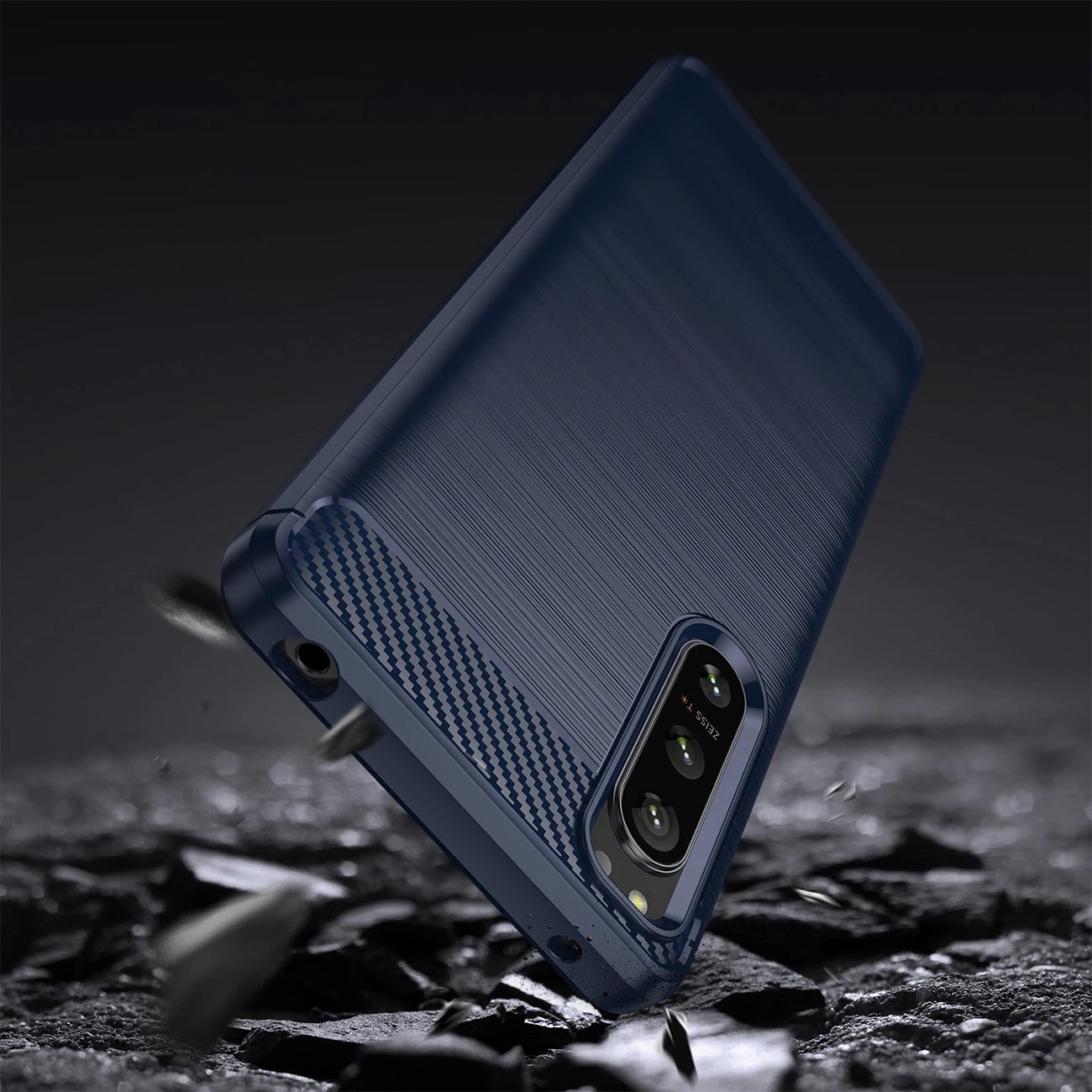 Mbështjellës Hurtel Thunder Case për Xiaomi Poco F4 5G, TPU, Blu