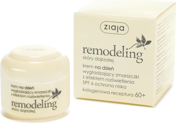 Krem fytyre kundër rrudhave Ziaja për femra Day Smoothing Wrinkle-Reducing Remodeling Cream, 50ml