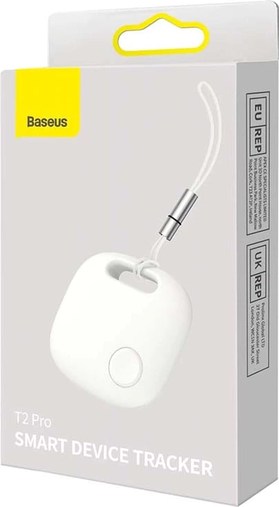 Pajisje anti-humbje Baseus T2 Pro, Bluetooth tracker, e bardhë