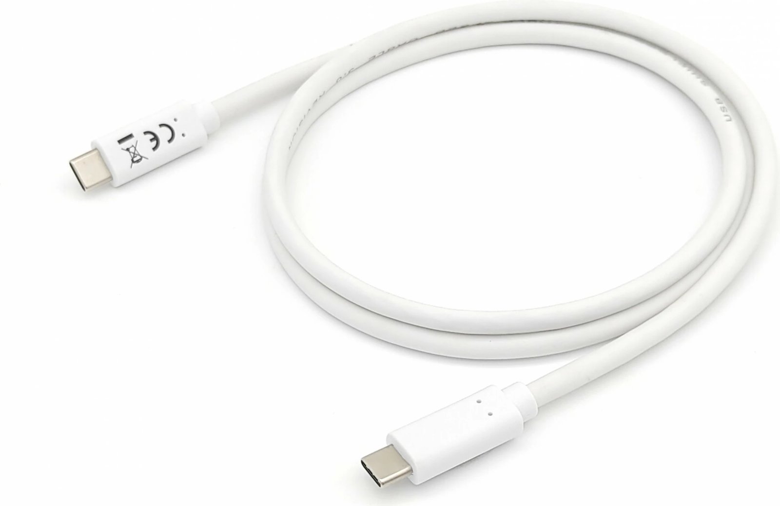 Kabëll USB C në USB C Equip, 1m, USB 3.2 Gen 1, i bardhë