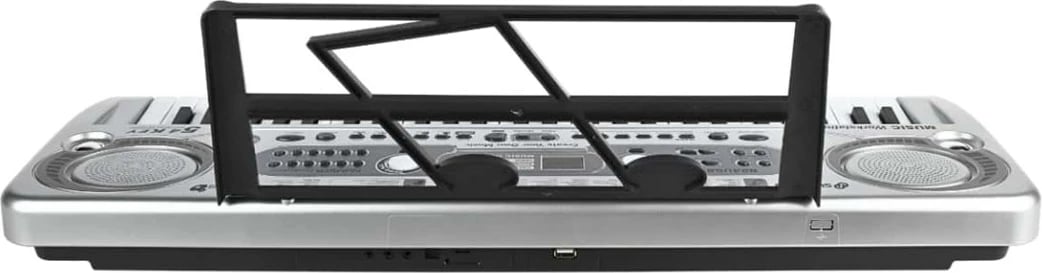 Tastierë SUPRIMO 824 USB me mikrofon, 54 taste, për fëmijë, Gri