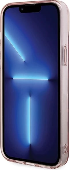 Mbështjellës Karl Lagerfeld IML Choupette MagSafe për iPhone 15 Plus, rozë